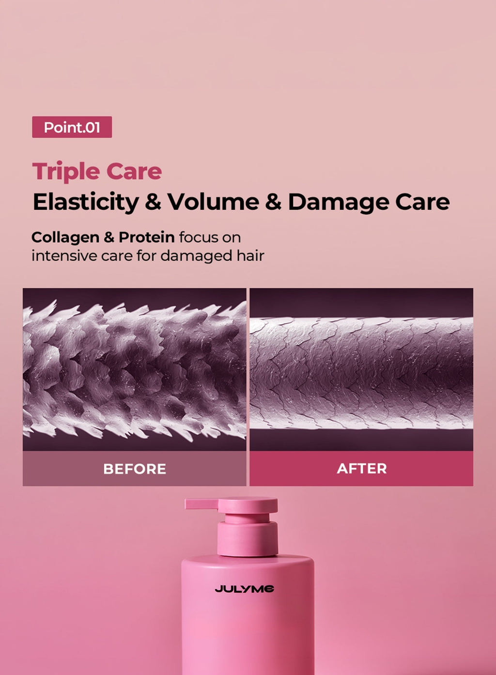 Damage Care Perfume Shampoo Sunset Freesia (500ml)