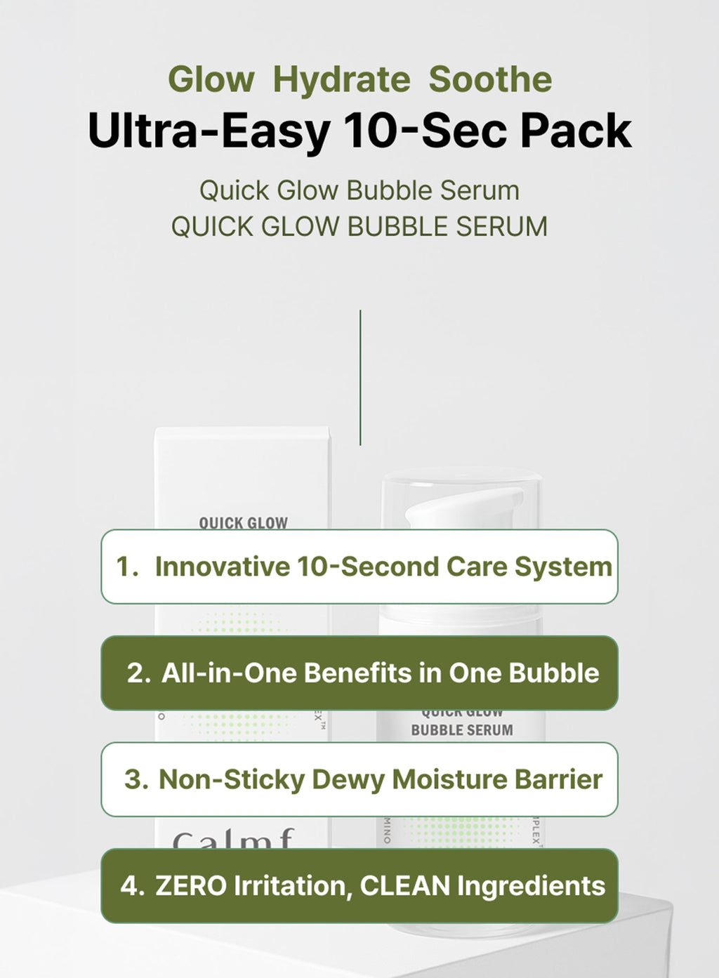 Quick Glow Bubble Serum (60ml)