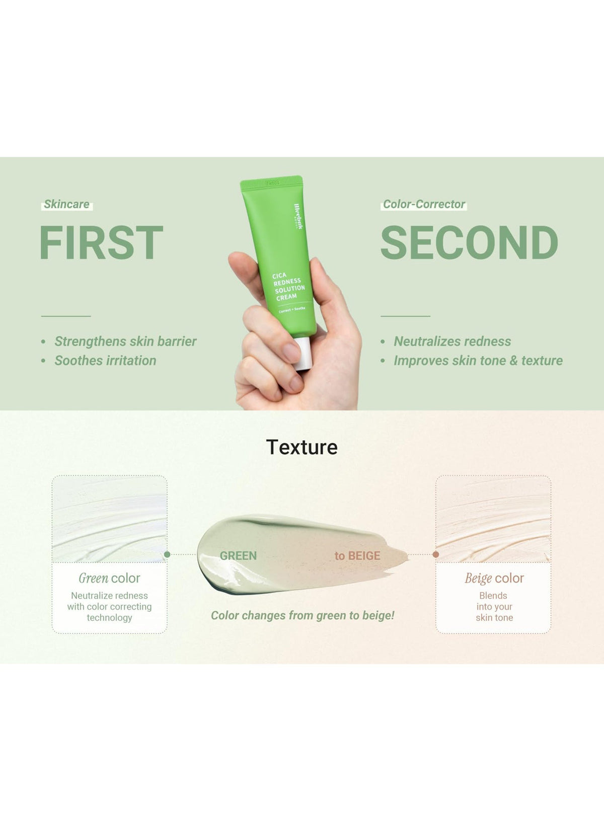 Cica Redness Solution Cream (50ml)
