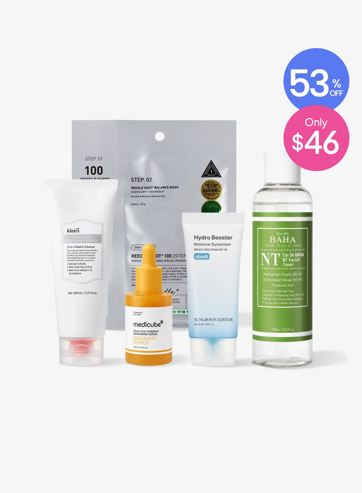 5-Step Brightening Glow Set