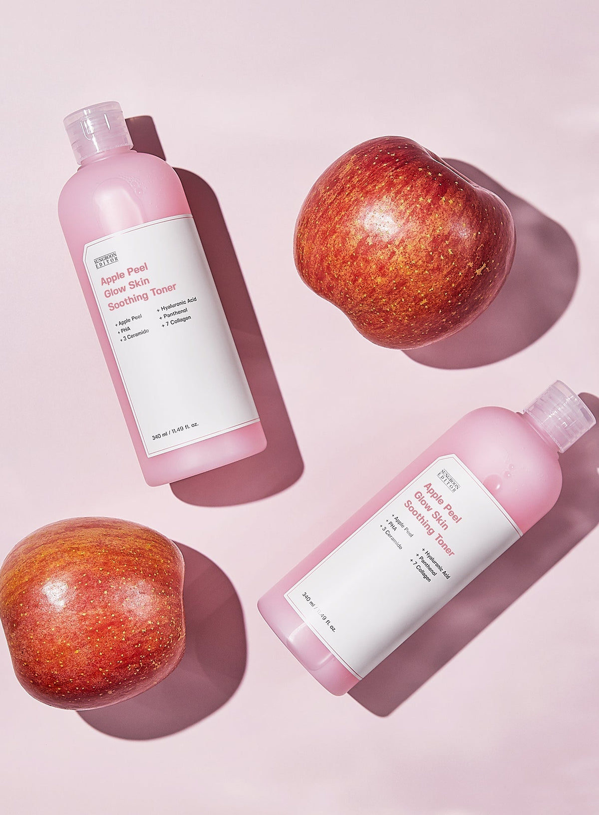 Apple Peel Glow Skin Soothing Toner (340ml)