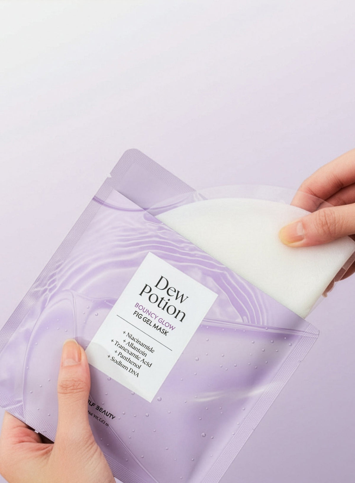 Dew Potion Bouncy Glow Fig Gel Mask (35gx4ea)