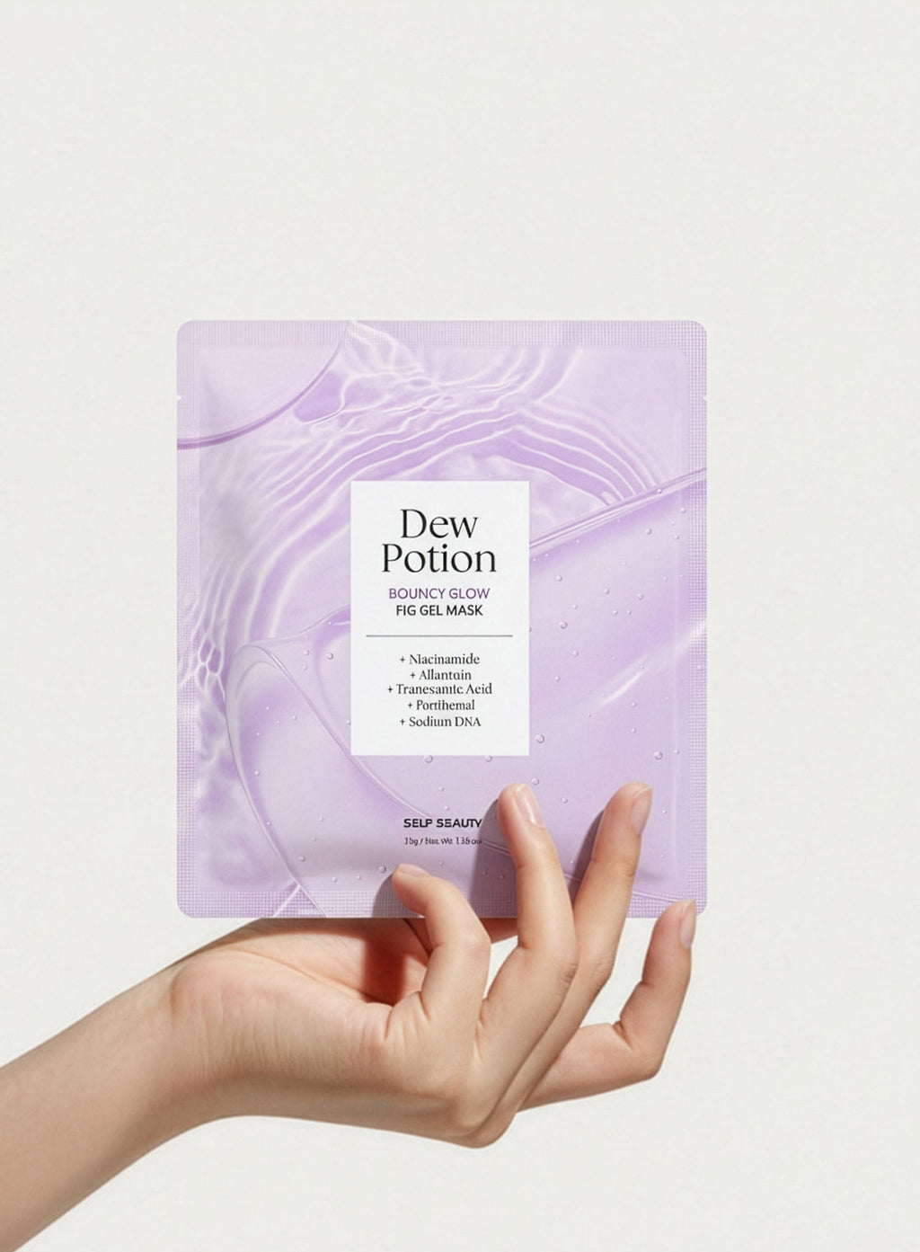 Dew Potion Bouncy Glow Fig Gel Mask (35gx4ea)