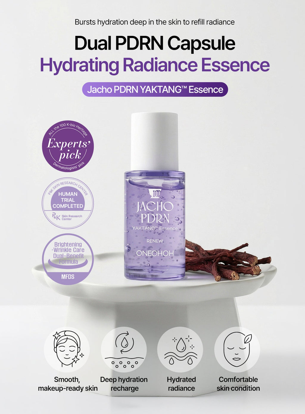 Jacho PDRN Yaktang™ Essence (30ml)