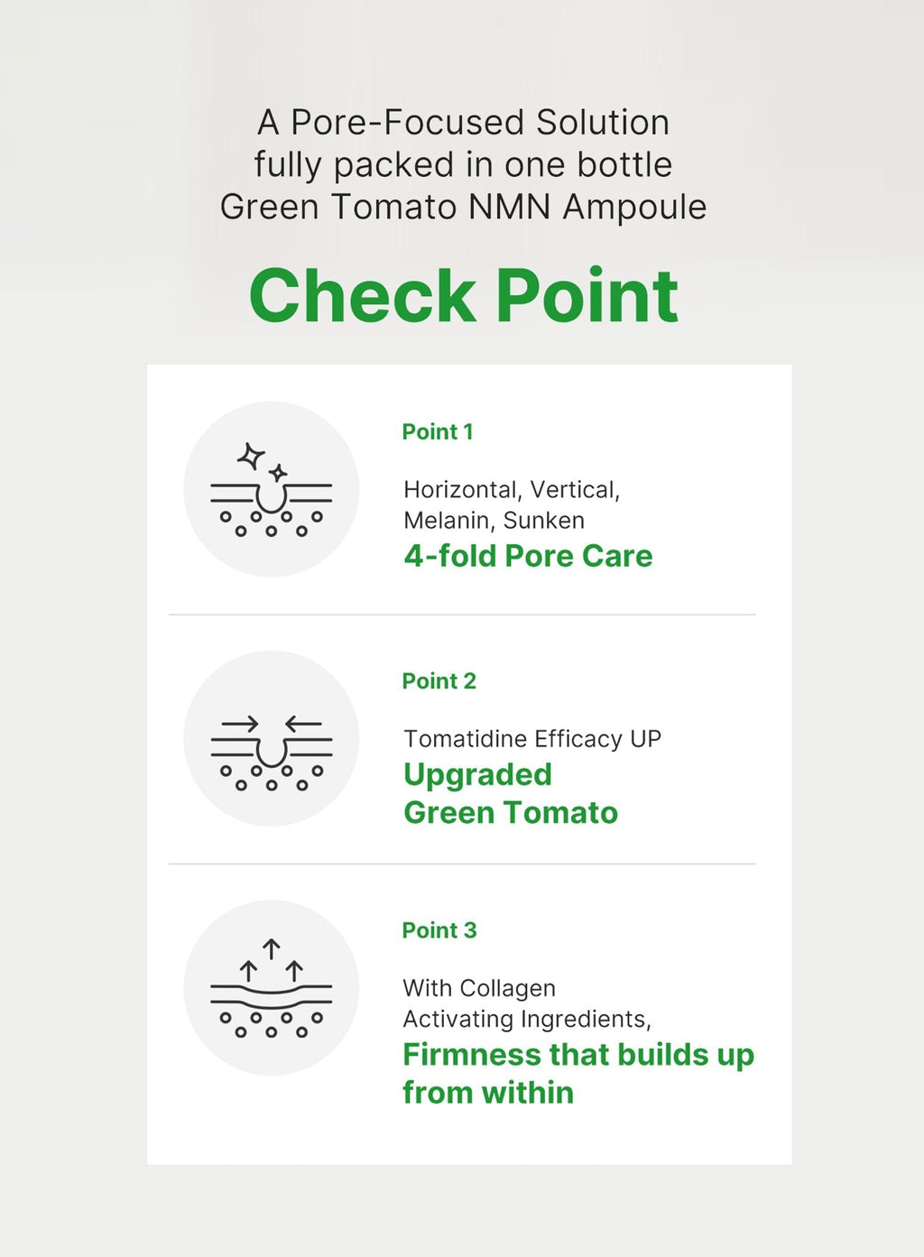 Green Tomato NMN Pore Minimizing Ampoule (40ml)
