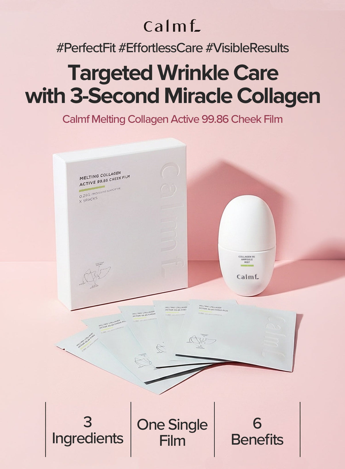 Melting Collagen Active 99.86 Cheek Film (0.28gx5packs)