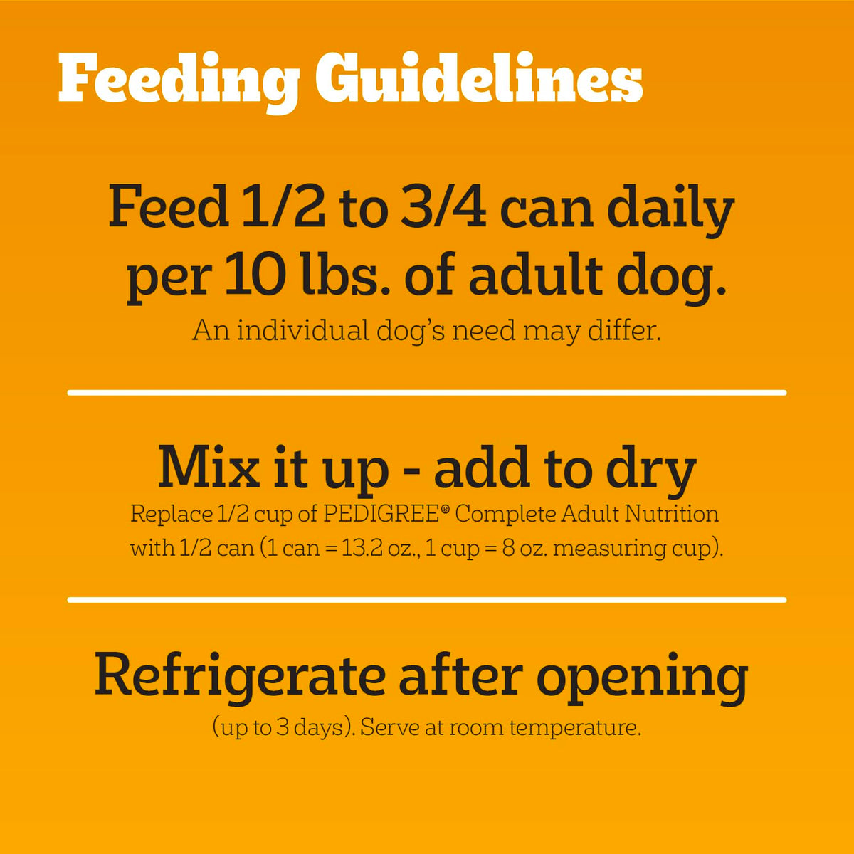 Pedigree Choice Cuts In Gravy Adult Canned Soft Wet Dog Food With Beef, 22 oz. Cans (12 Count, Pack of 1) | Beef in gravy, lean muscle support, 50%+ water for hydration, topper or complete meal for adult dogs, no-mess easy-open cans