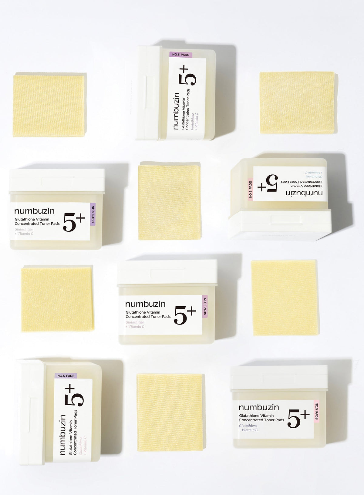 No.5 Vitamin-Niacinamide Concentrated Pad Trio Set (70ea / 180ml)*3ea