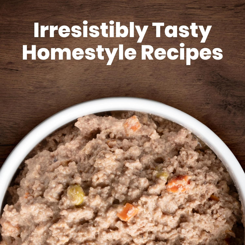 Blue Buffalo Homestyle Recipe Lamb Adult Wet Dog Food, 12.5 oz, 12 ct | Lamb Dinner with Garden Vegetables, No Chicken By-Product, Corn, Wheat, or Soy