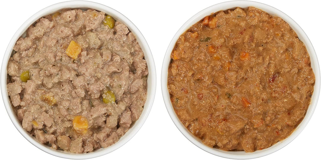 Amazon Brand – Wag Wet Dog Food Cups, Chicken & Beef in Gravy Variety Pack, 3.5oz, 12 pack