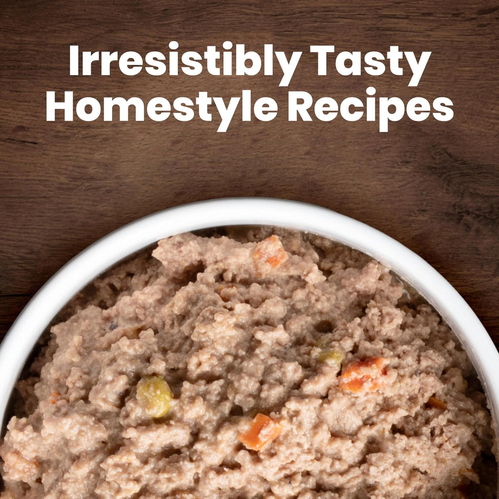 Blue Buffalo Homestyle Recipe Lamb Adult Wet Dog Food, 12.5 oz, 12 ct | Lamb Dinner with Garden Vegetables, No Chicken By-Product, Corn, Wheat, or Soy