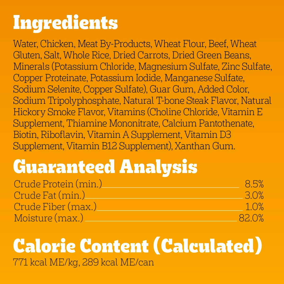 Pedigree Choice Cuts In Gravy Adult Canned Soft Wet Dog Food With Beef, 22 oz. Cans (12 Count, Pack of 1) | Beef in gravy, lean muscle support, 50%+ water for hydration, topper or complete meal for adult dogs, no-mess easy-open cans