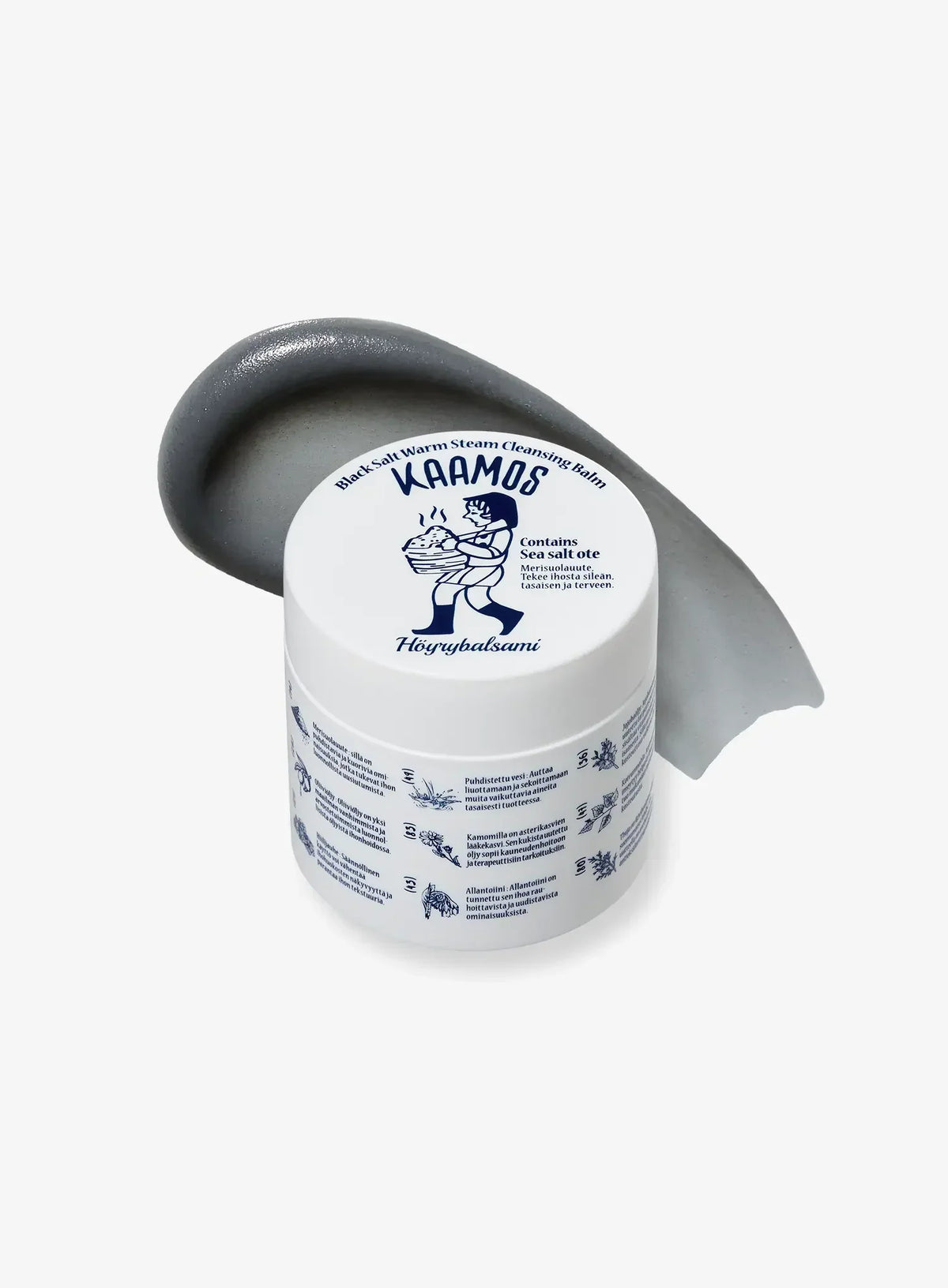 Kaamos Black Salt Warm Steam Cleansing Balm (100g)