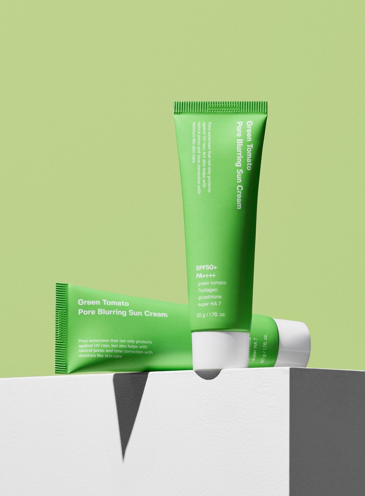 Green Tomato Pore Blurring Sun Cream (SPF50+ PA++++) (50g)