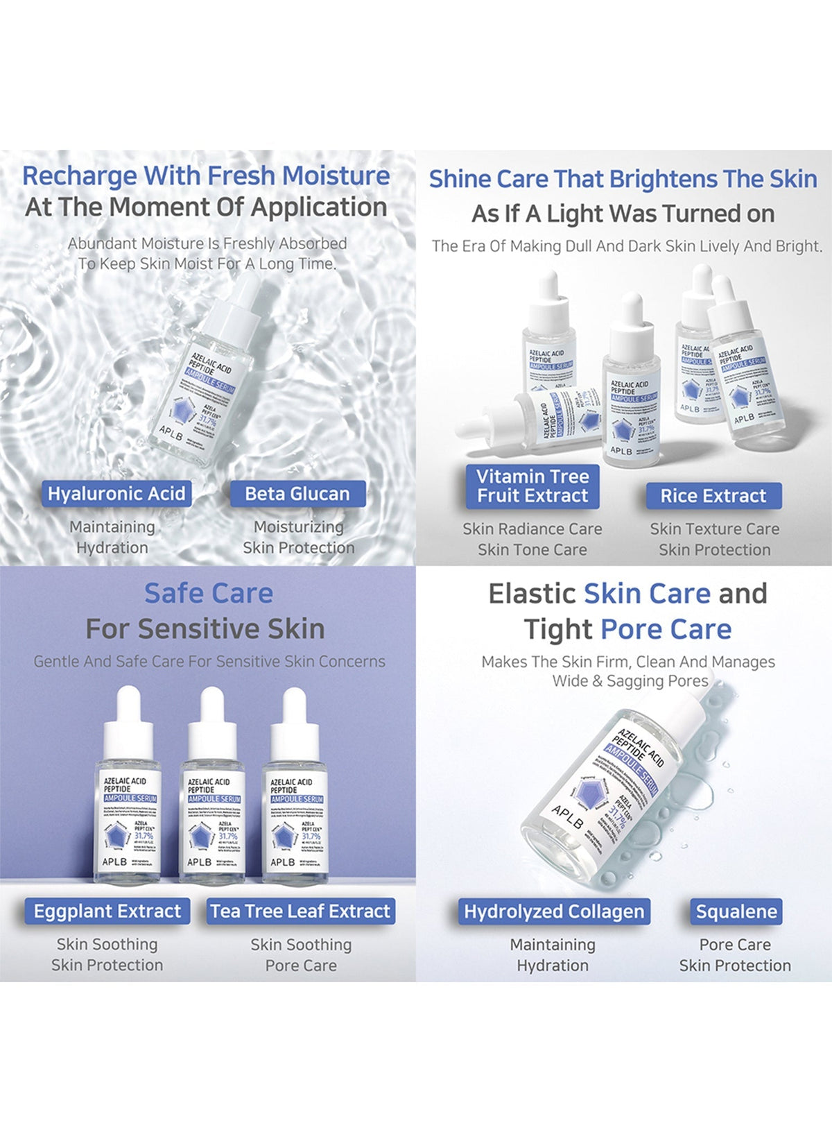 Azelaic Acid Peptide Ampoule Serum (40ml)