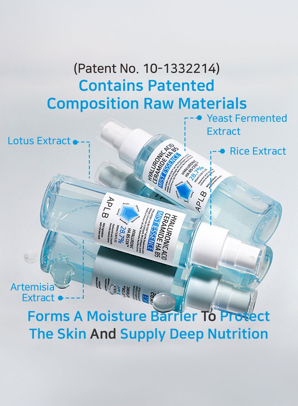 Hyaluronic Acid Ceramide HA B5 Mist Essence (105ml)