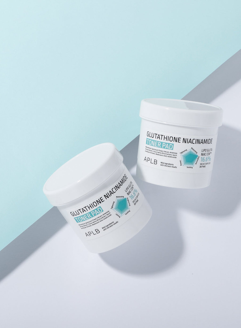Glutathione Niacinamide Toner Pad Trio Set (60ea*3ea)