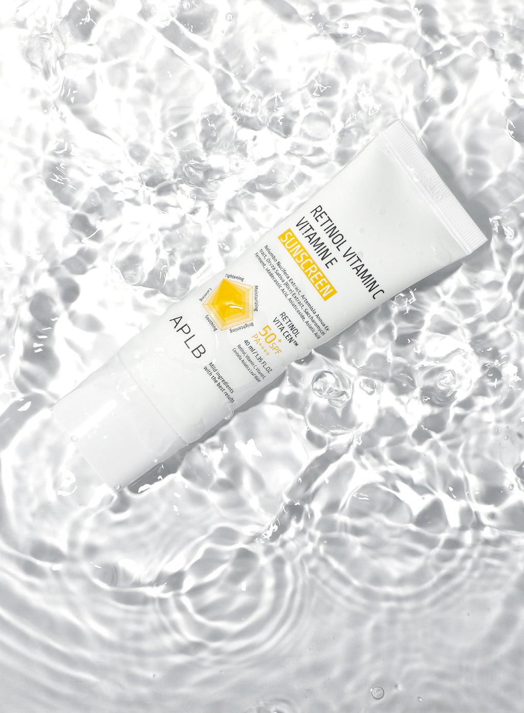 Retinol Vitamin C Vitamin E Sunscreen (SPF50+ PA++++) Duo Set (40ml*2ea)