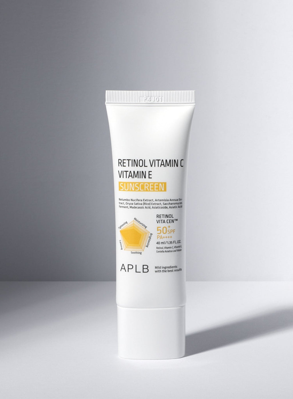 Retinol Vitamin C Vitamin E Sunscreen (SPF50+ PA++++) Trio Set (40ml*3ea)