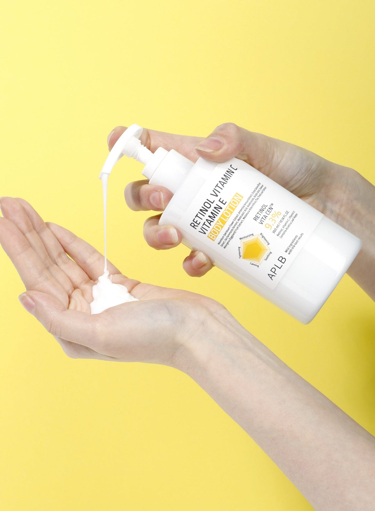 Retinol Vitamin C Vitamin E Body Lotion Duo Set (300ml*2ea)