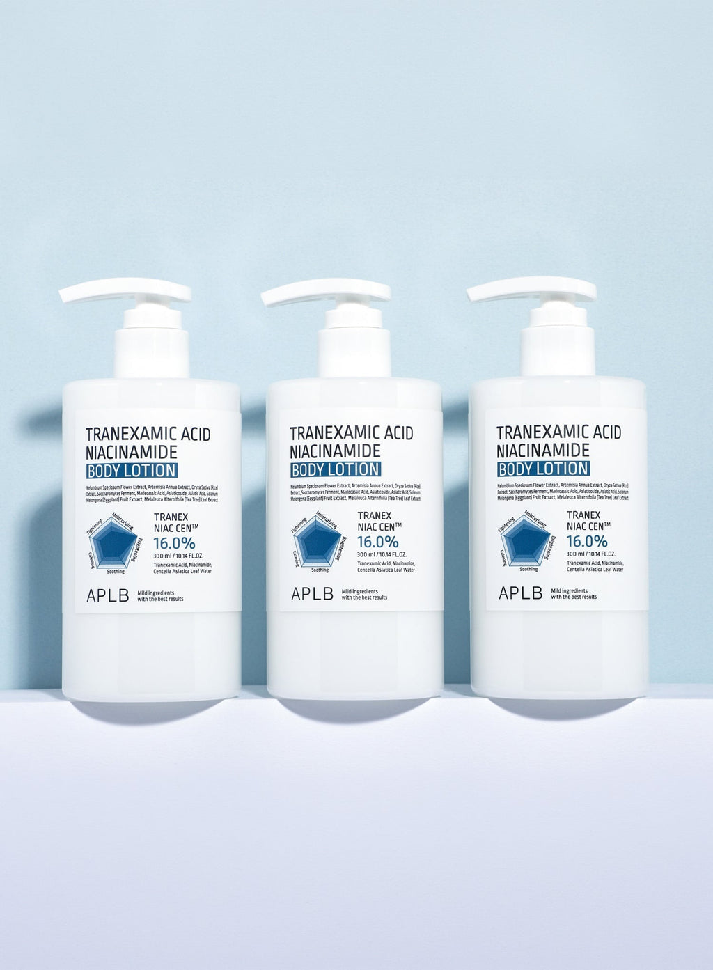 Tranexamic Acid Niacinamide Body Lotion Trio Set (300ml*3ea)