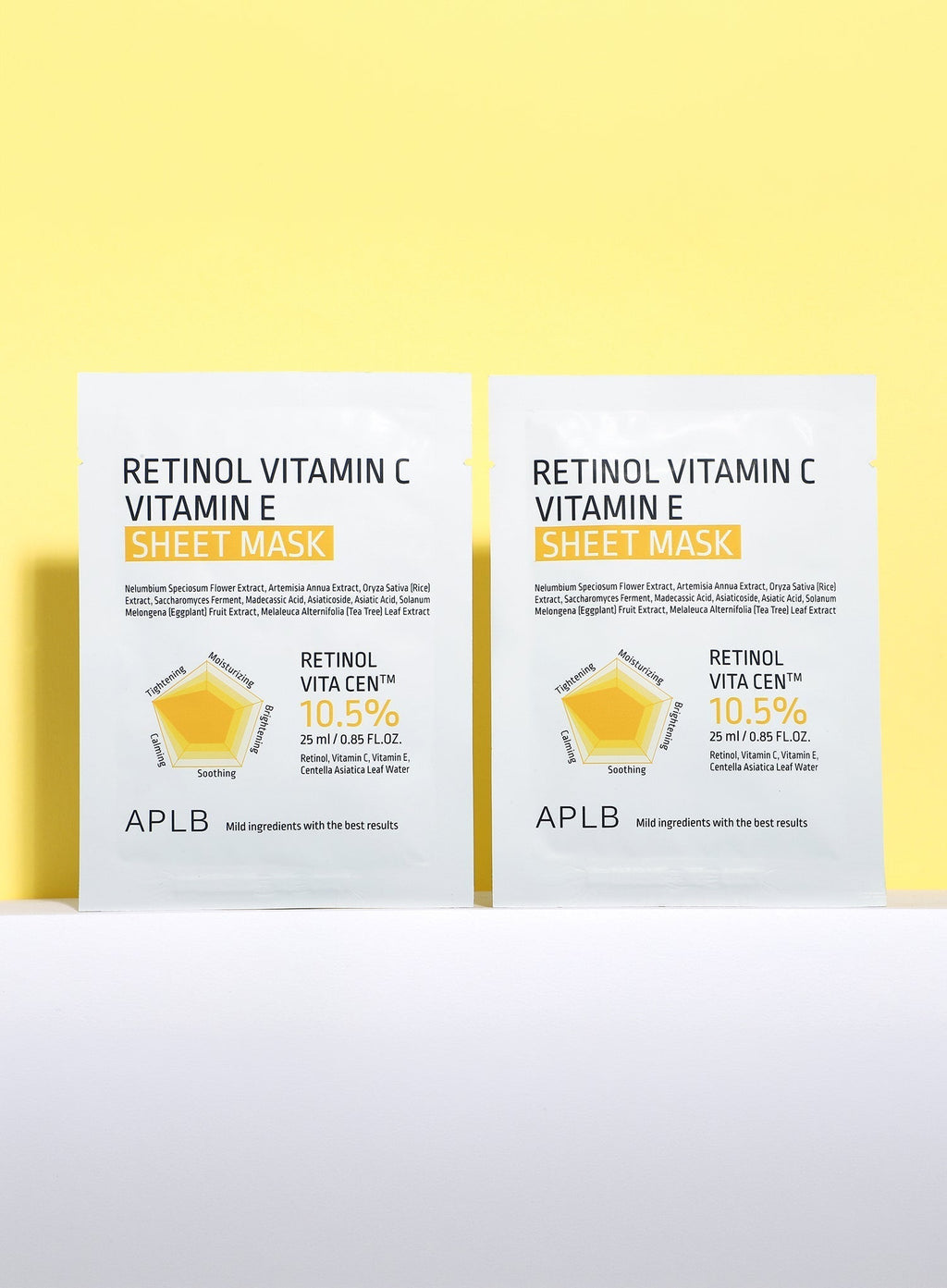 Retinol Vitamin C Vitamin E Sheet Mask 10 Set (25ml / 1ea)*10ea