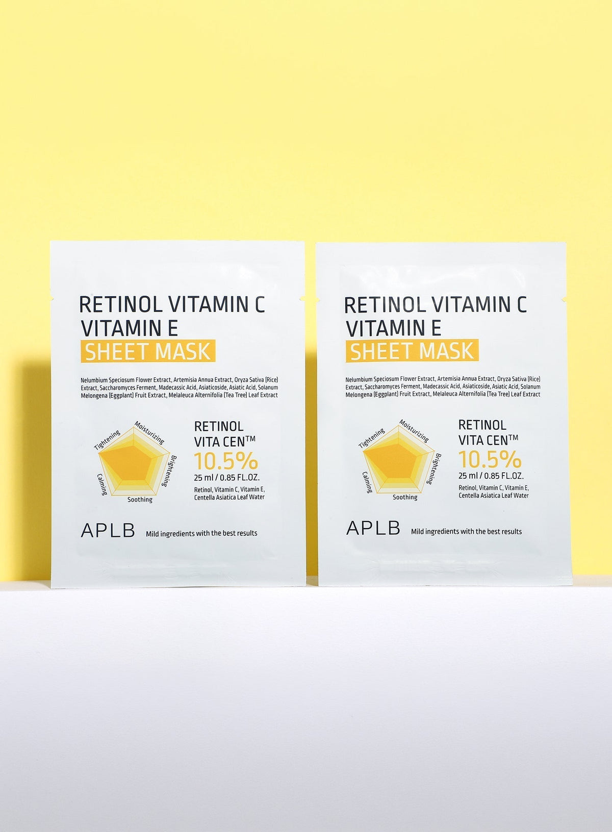 Retinol Vitamin C Vitamin E Sheet Mask 10 Set (25ml / 1ea)*10ea