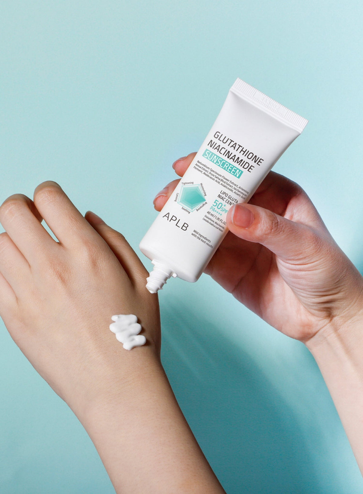 Glutathione Niacinamide Sunscreen (SPF50+ PA++++) Trio Set (40ml*3ea)