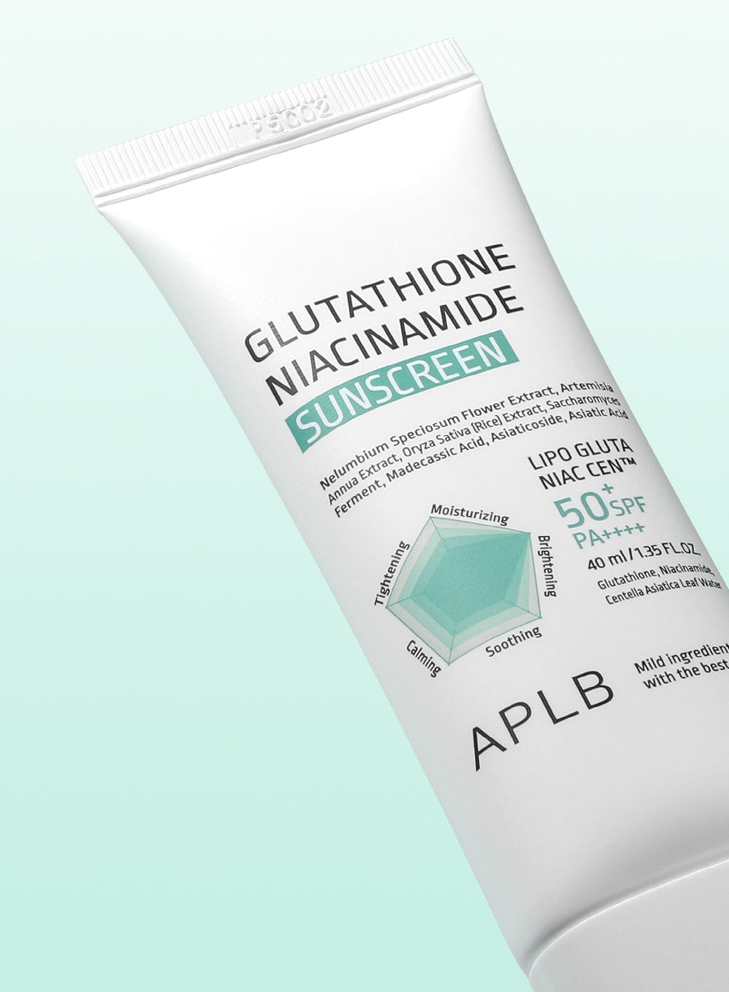 Glutathione Niacinamide Sunscreen (SPF50+ PA++++) Duo Set (40ml*2ea)