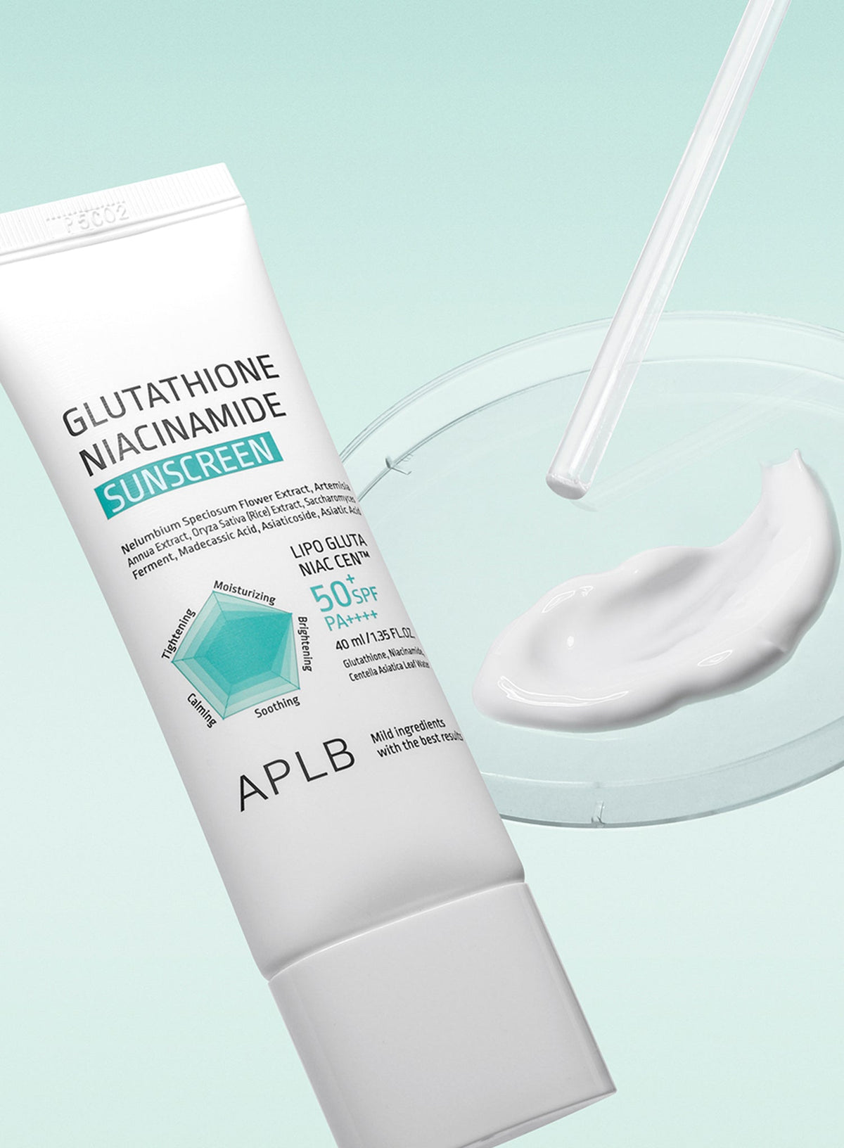 Glutathione Niacinamide Sunscreen (SPF50+ PA++++) Trio Set (40ml*3ea)