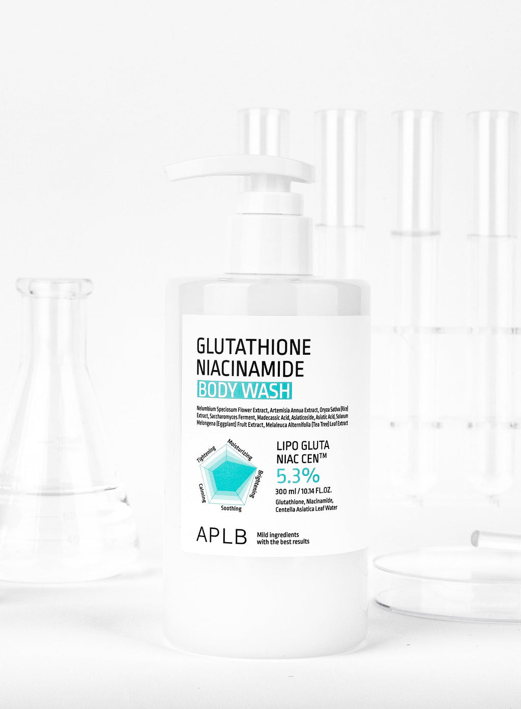 Glutathione Niacinamide Body Wash Duo Set (300ml*2ea)