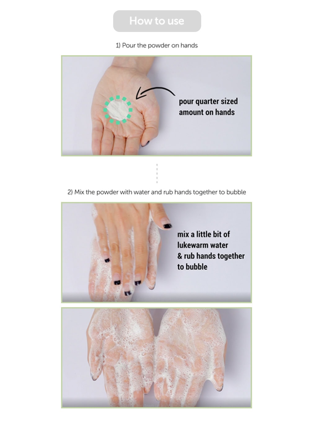 Green Tea & Enzyme Powder Wash Trio Set (110g*3ea)