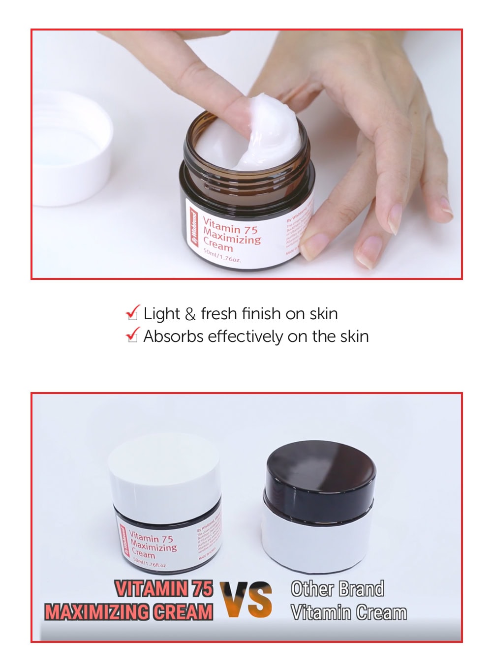 Vitamin 75 Maximizing Cream Trio Set (50g*3ea)
