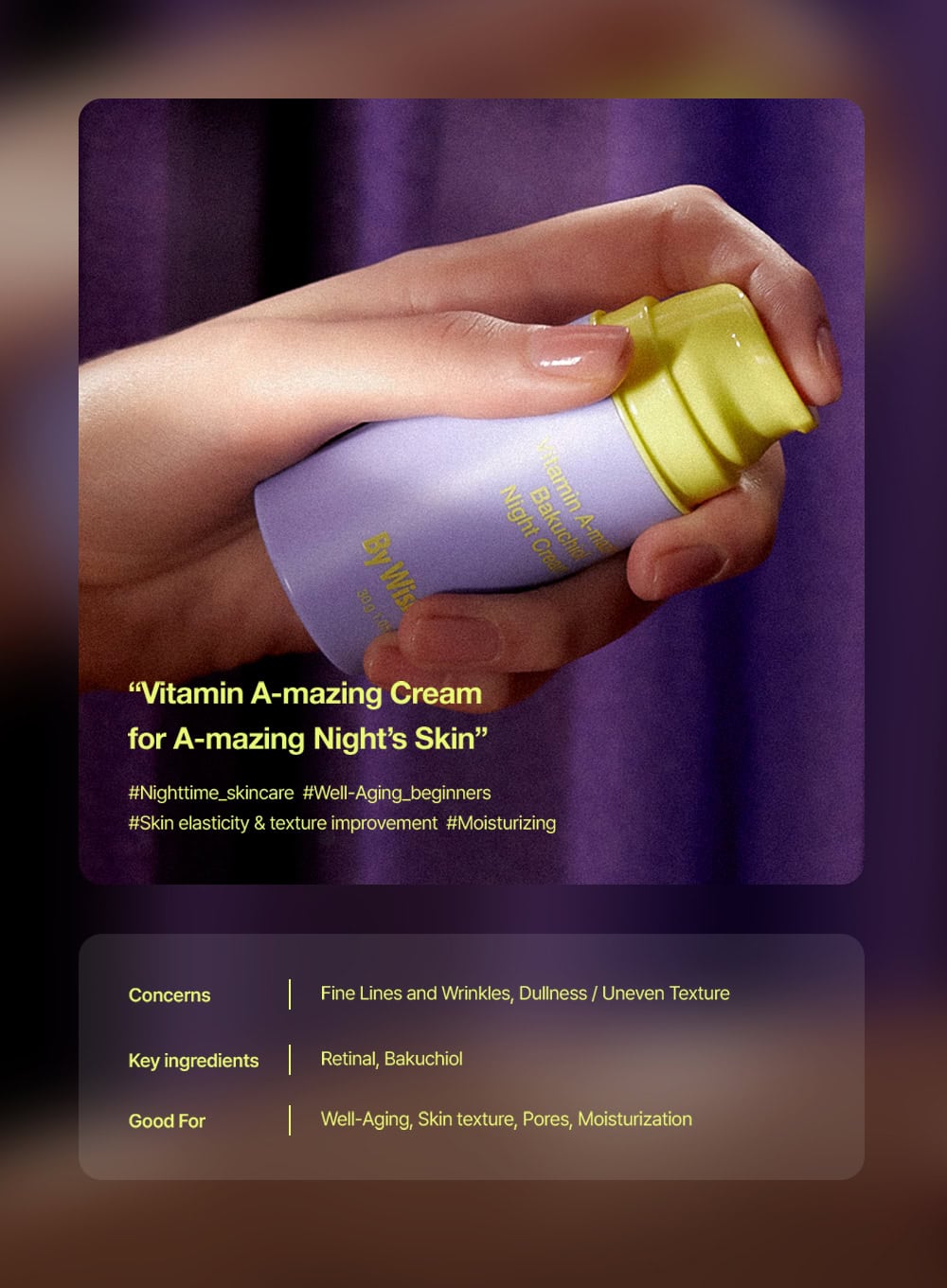 Vitamin A-mazing Bakuchiol Night Cream Trio Set (30g*3ea)