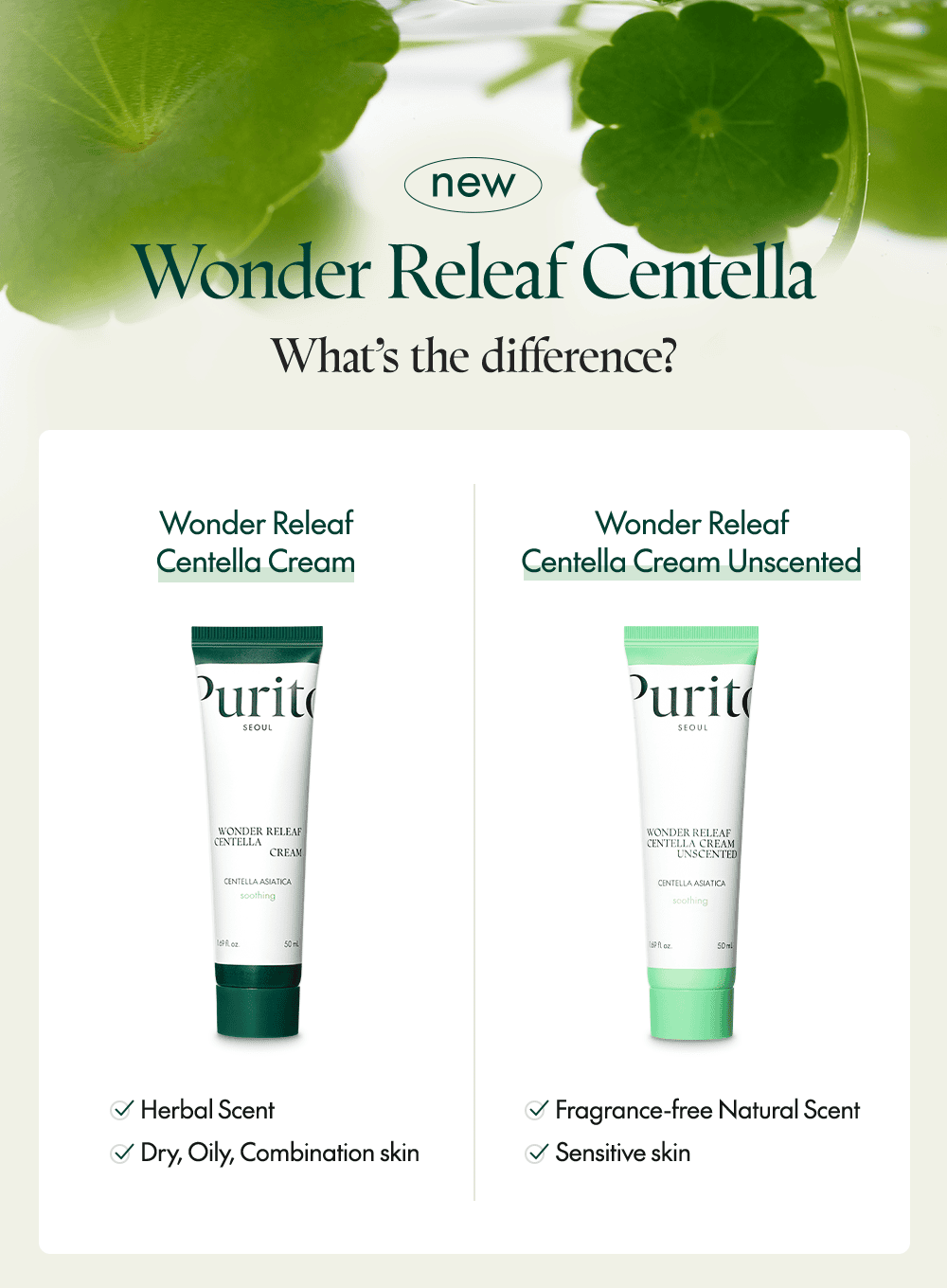 Wonder Releaf Centella Cream (50ml)