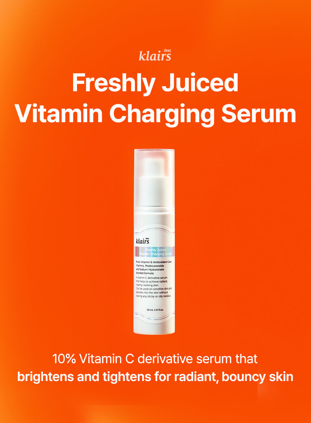 Freshly Juiced Vitamin Charging Serum (30ml)