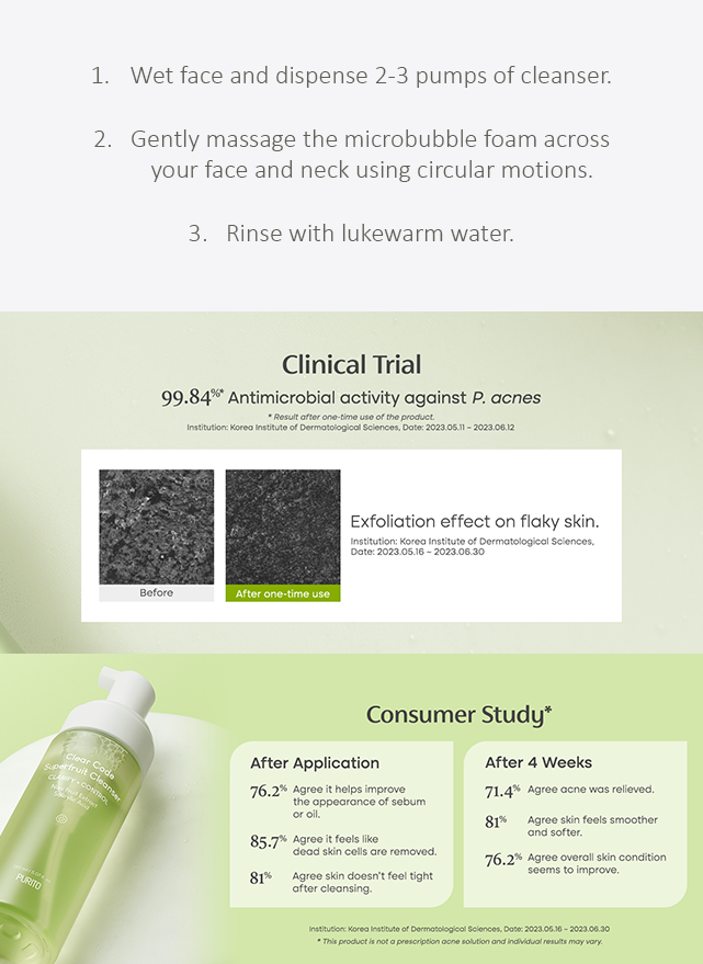Clear Code Superfruit Cleanser (150ml)