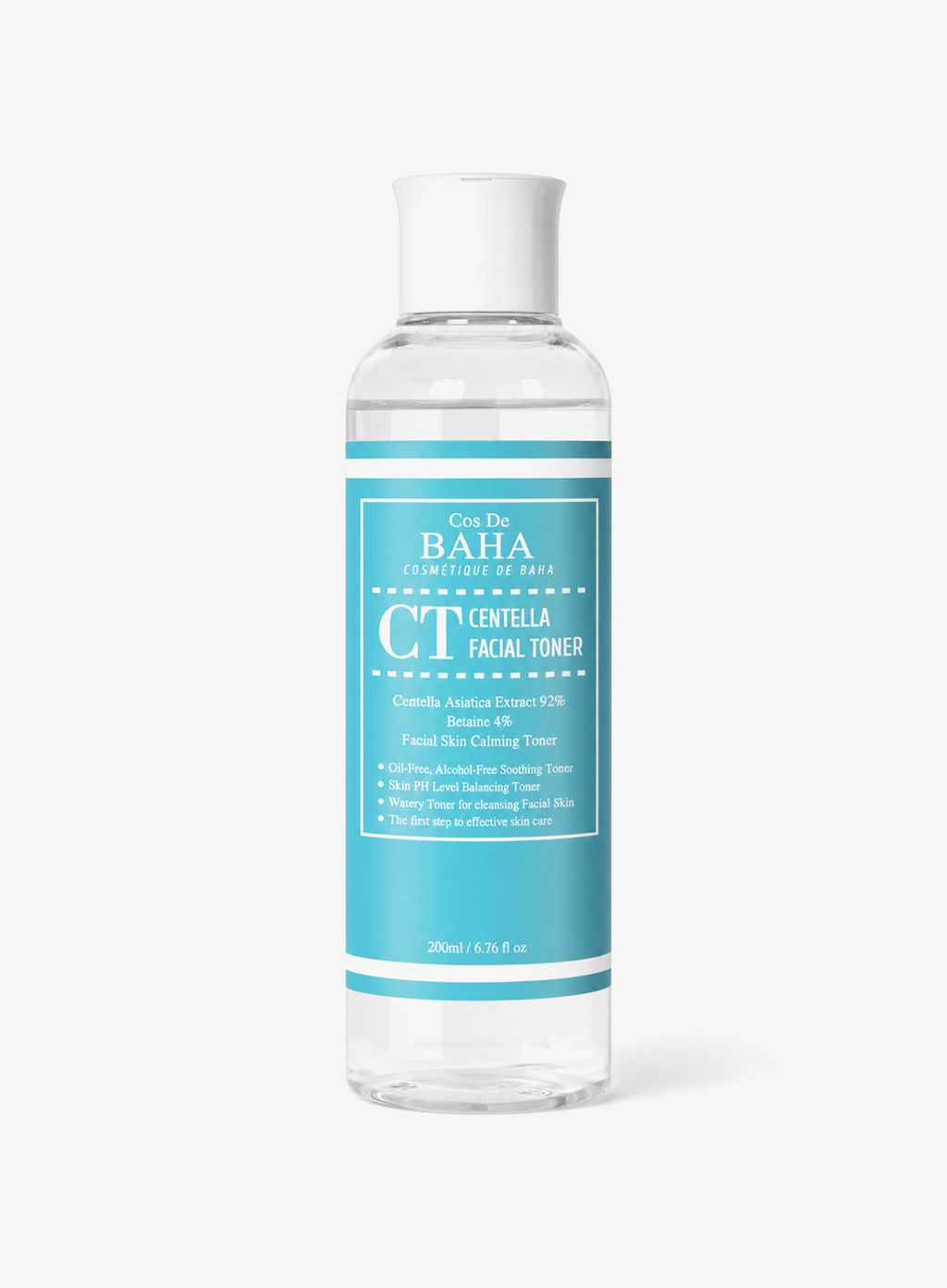 Centella Asiatica (CICA) Madecassoside Betaine 4% Facial Toner 200ml (CT)