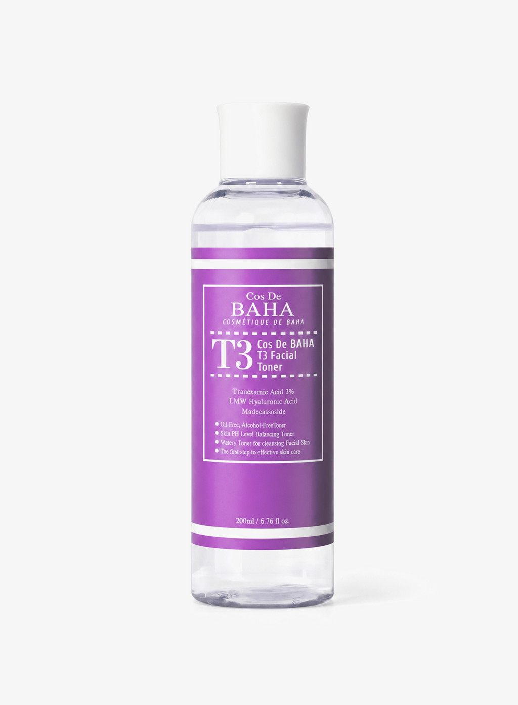 Tranexamic Acid 3% LMW Hyaluronic Acid Facial Toner 200ml (T3)