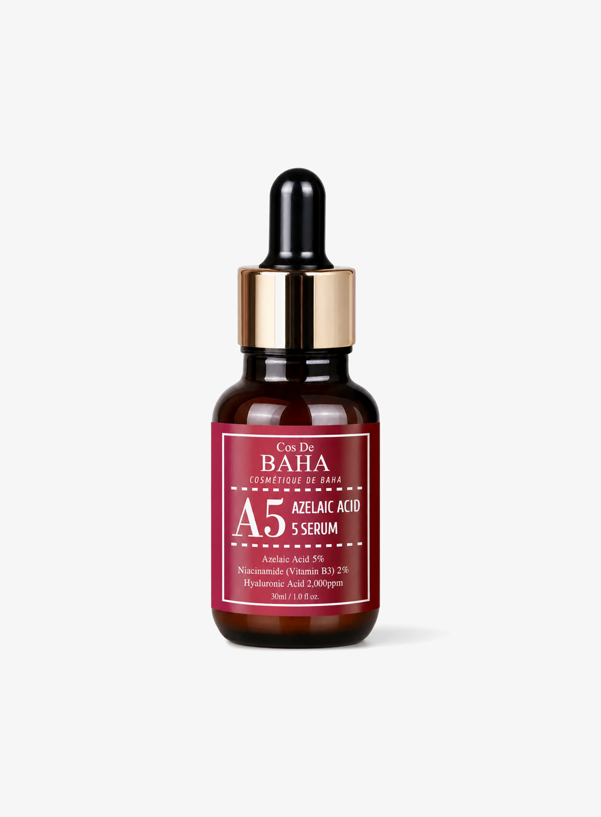Azelaic Acid 5%, Niacinamide 2% B5 Hyaluronic Acid Serum 30ml (A5)