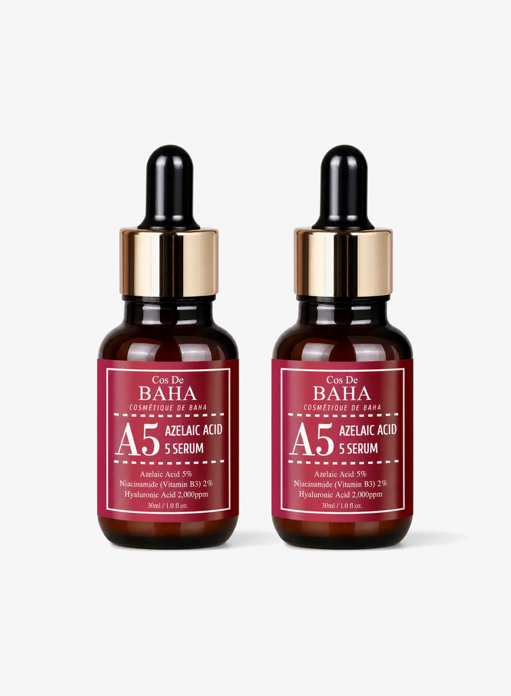 Azelaic Acid 5%, Niacinamide 2% B5 Hyaluronic Acid Serum Duo Set (30ml*2ea) (A5)