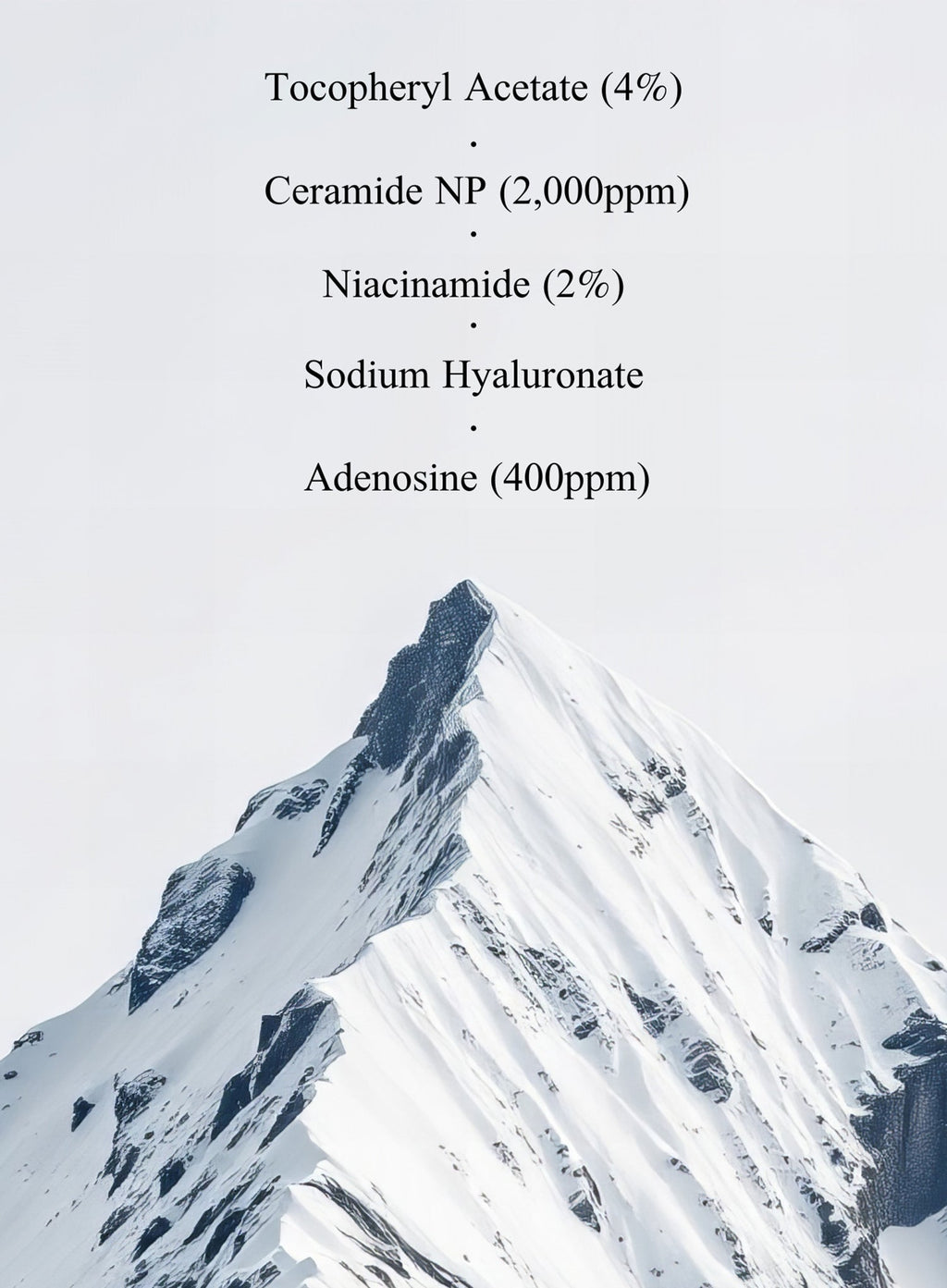 Vitamin E 5% Hyaluronic Acid Niacinamide Facial Cream 120ml (EC120)