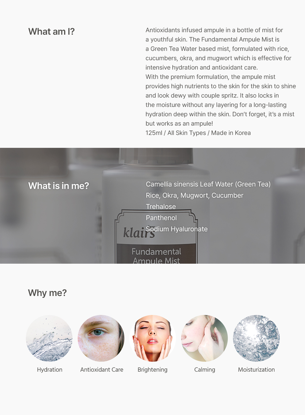 Fundamental Ampoule Mist Trio Set (125ml*3ea)
