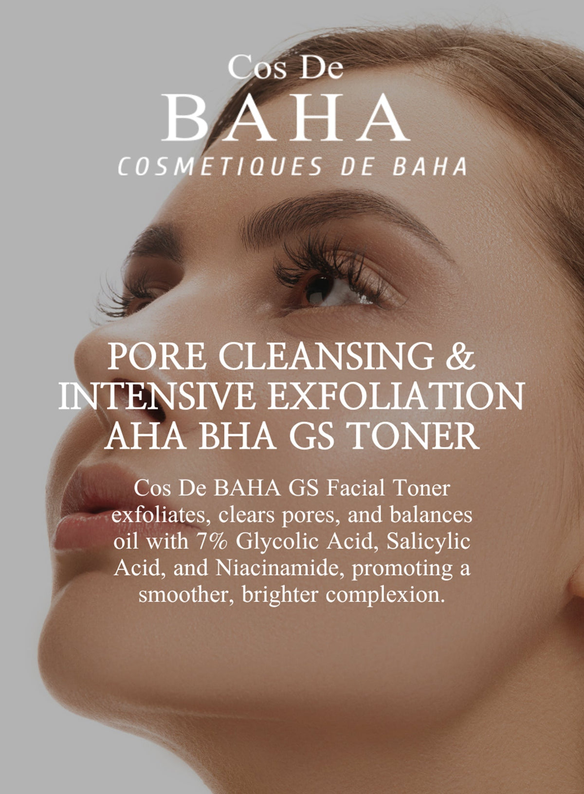 AHA 7% BHA 0.5% Exfoliating Facial Toner 200ml (GS)