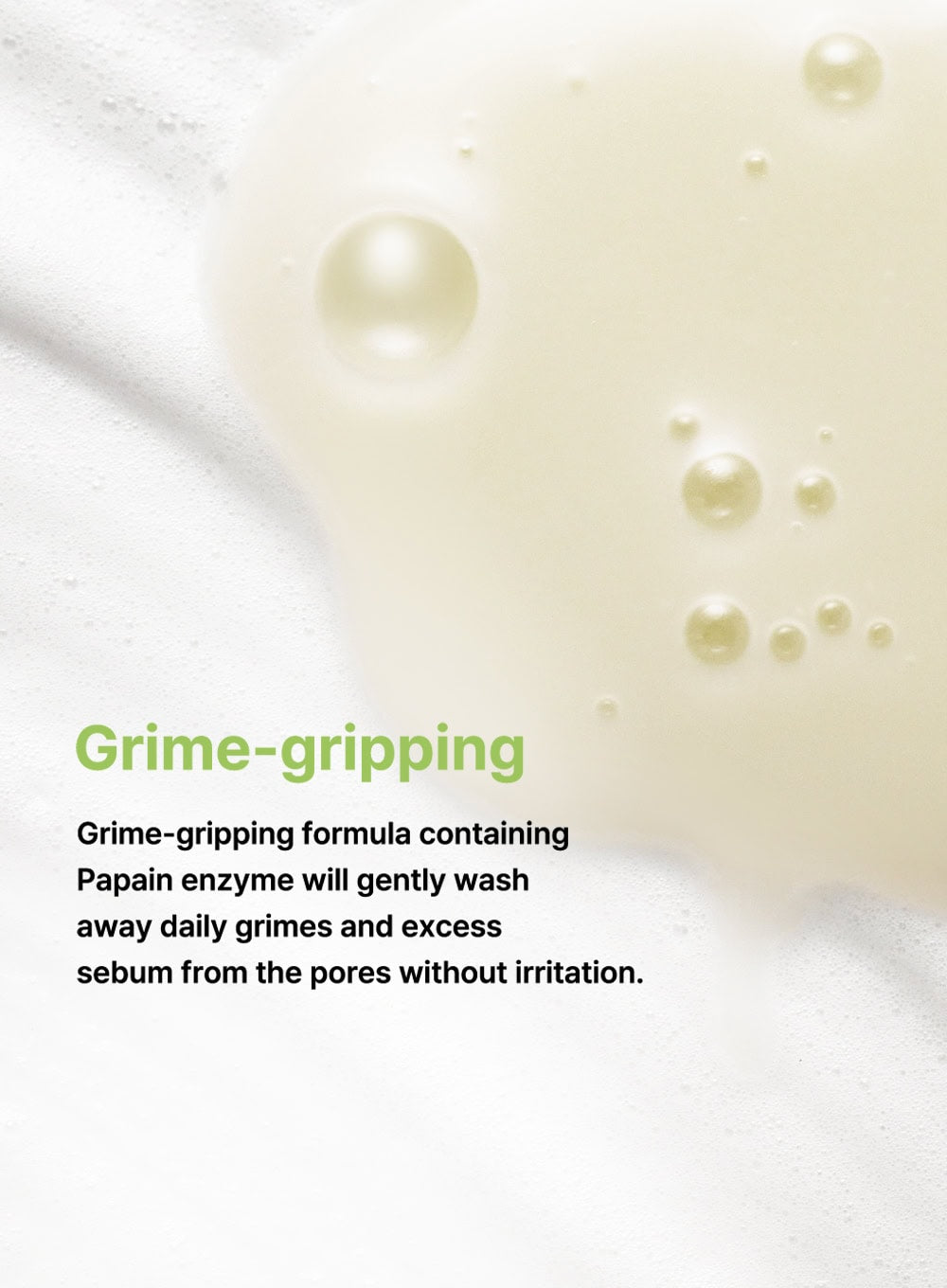 Green Tea & Enzyme Milky Foaming Wash 140ml