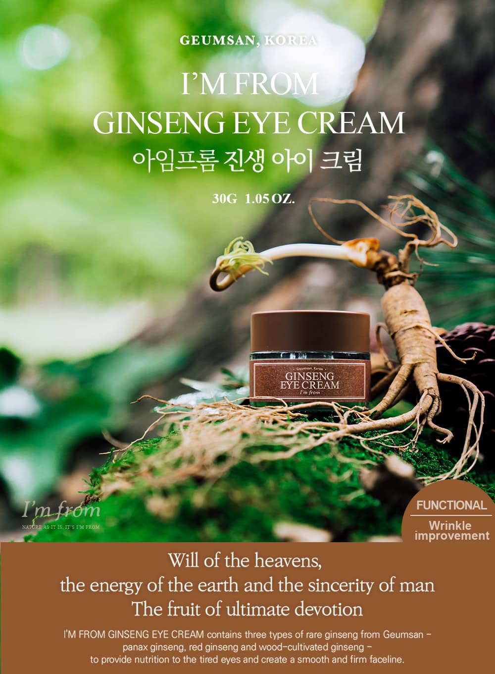 Ginseng Eye Cream (30g)