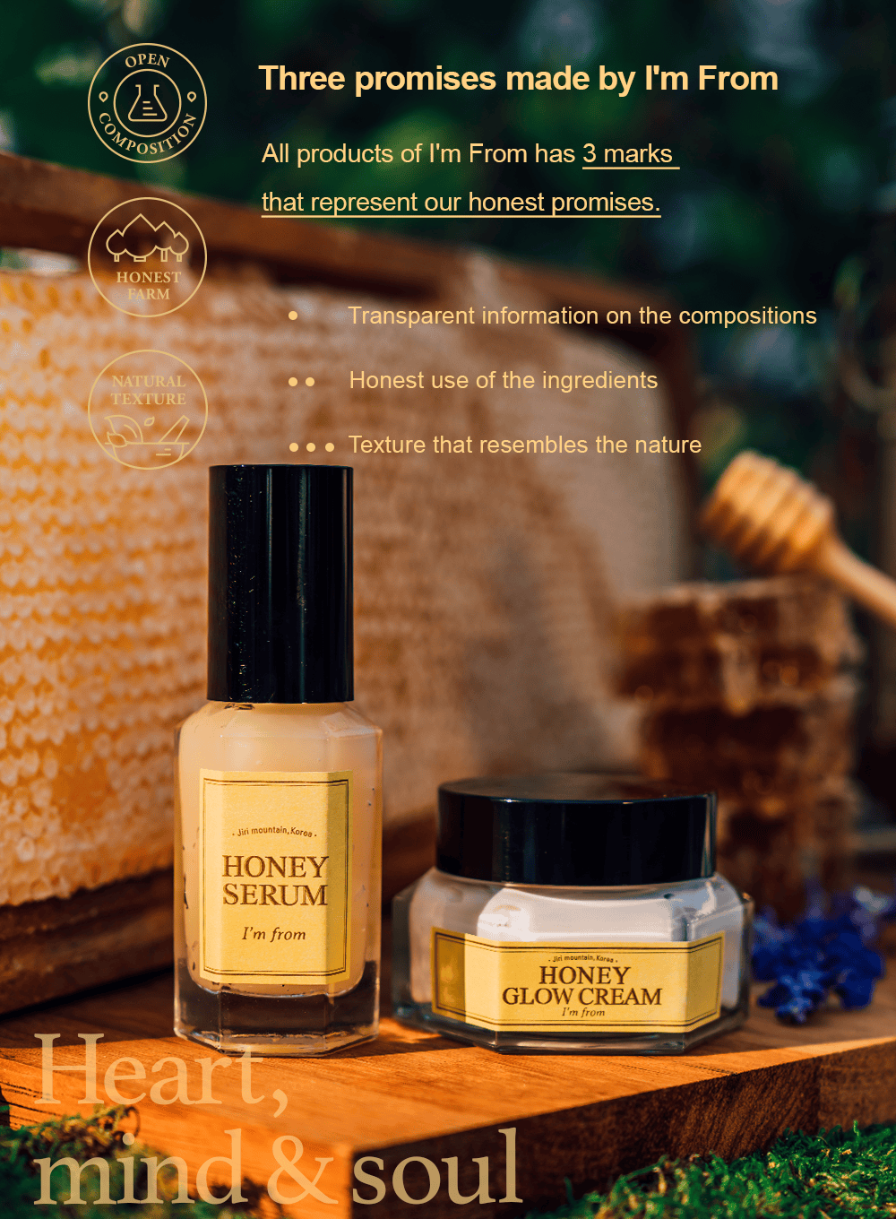Honey Glow Cream Duo Set (50g*2ea)