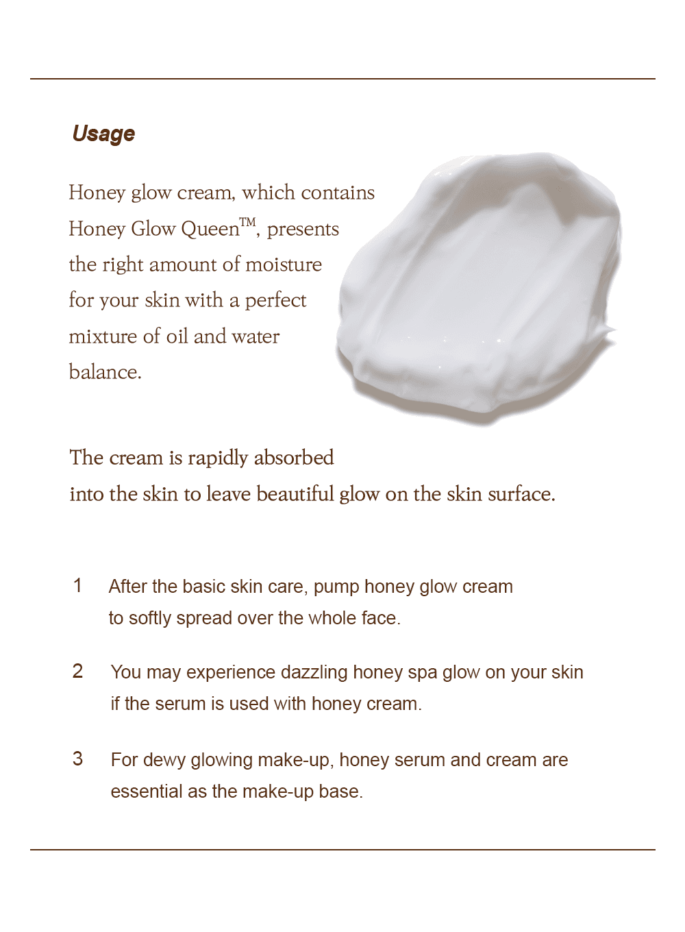 Honey Glow Cream Trio Set (50g*3ea)