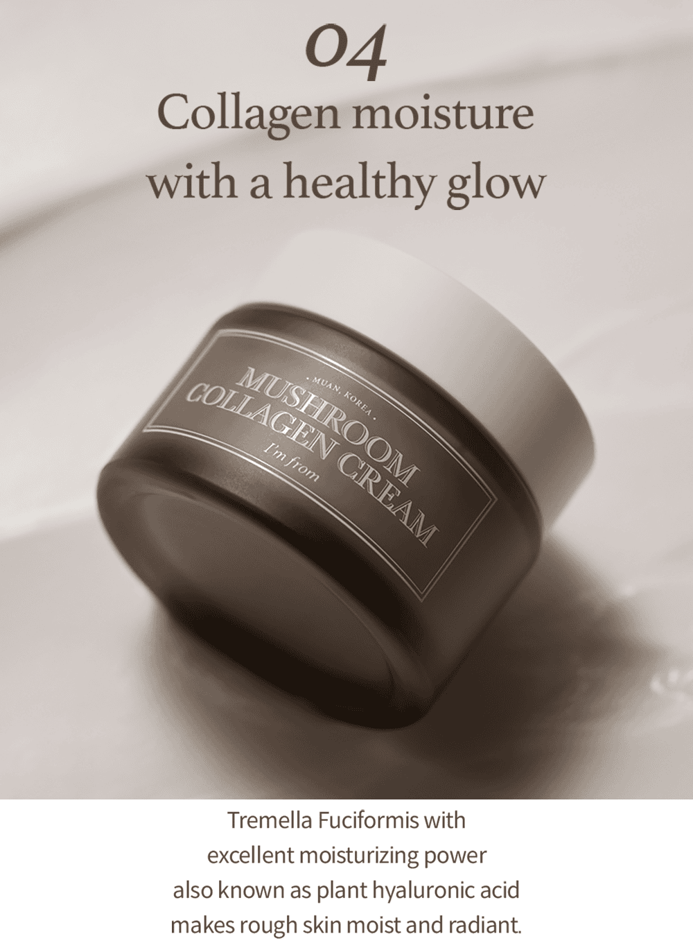 Mushroom Collagen Cream (50ml)