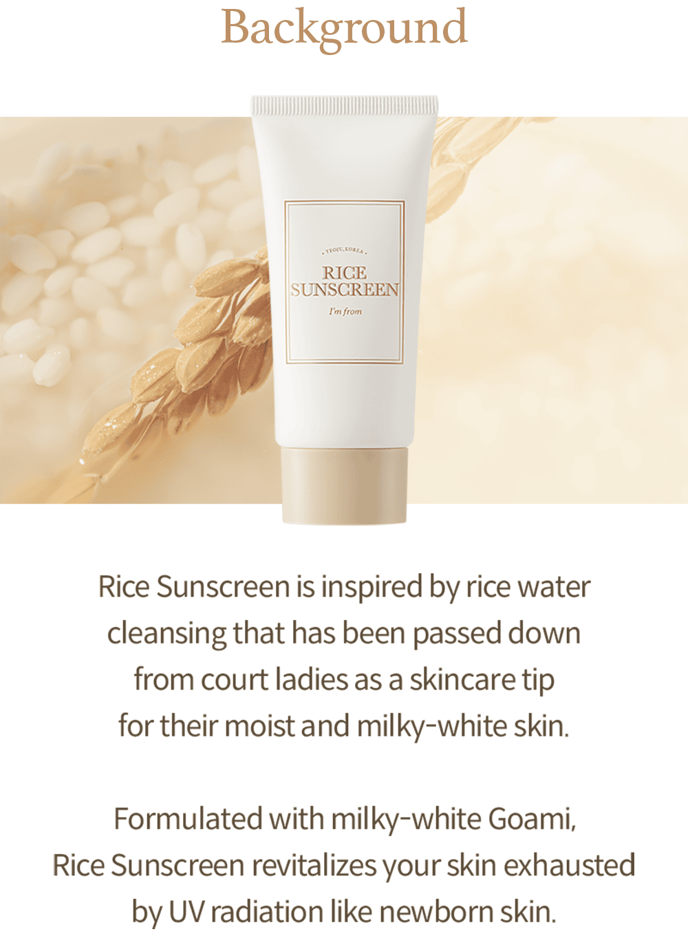 Rice Sunscreen Duo Set (50ml*2ea)
